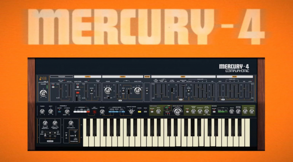 Mercury-4: виртуальный Roland Jupiter 4 от Cherry Audio